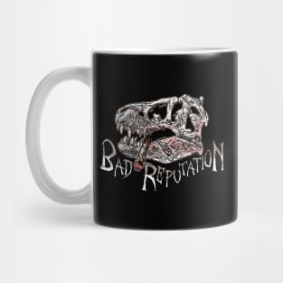 Bad Reputation T-Rex Skull dark version Mug